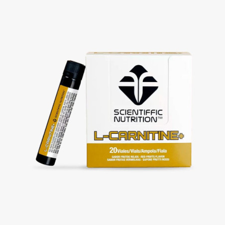 ▷ L-carnitine+ carnipure scientiffic nutrition frutos rojos 30ml por SOLO 1,15 €