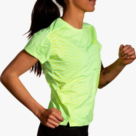 ▷ Camieta brooks sprint free ss w lime por SOLO 31,50 €