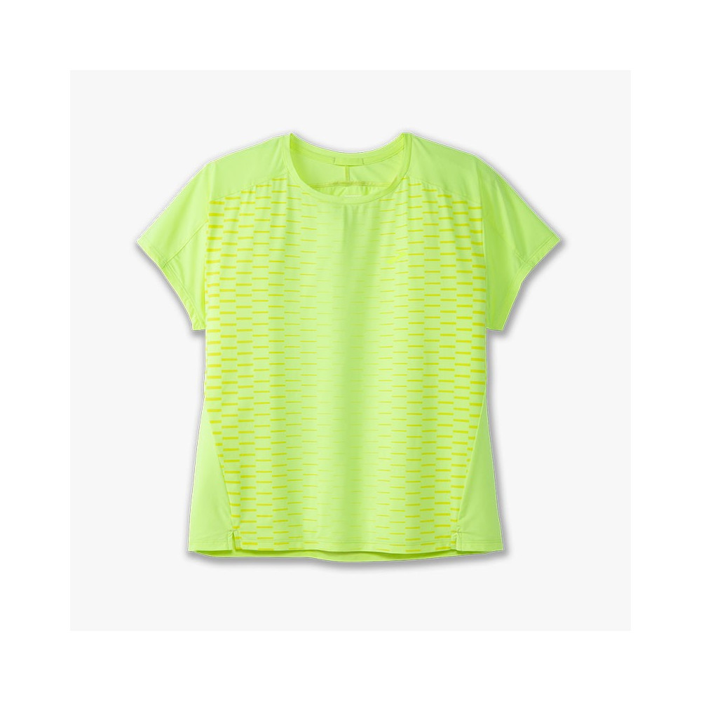 ▷ Camieta brooks sprint free ss w lime por SOLO 31,50 €