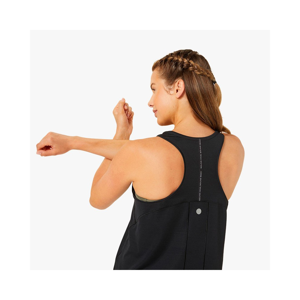 ▷ Camiseta asics road tank negro por SOLO 28,00 €