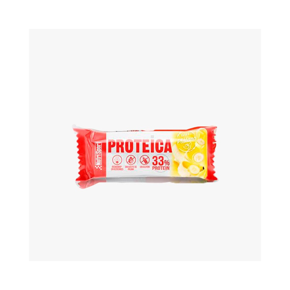 ▷ Barrita proteica nutrisport plÁtano por SOLO 1,95 €