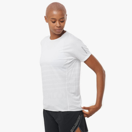 ▷ Camiseta salomon sense aero ss w blanco por SOLO 70,00 €