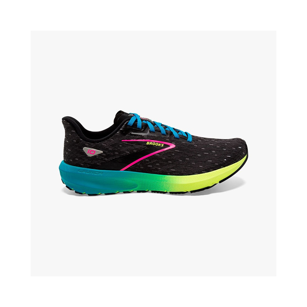▷ Brooks launch 10 w negro/amarillo por SOLO 120,00 €