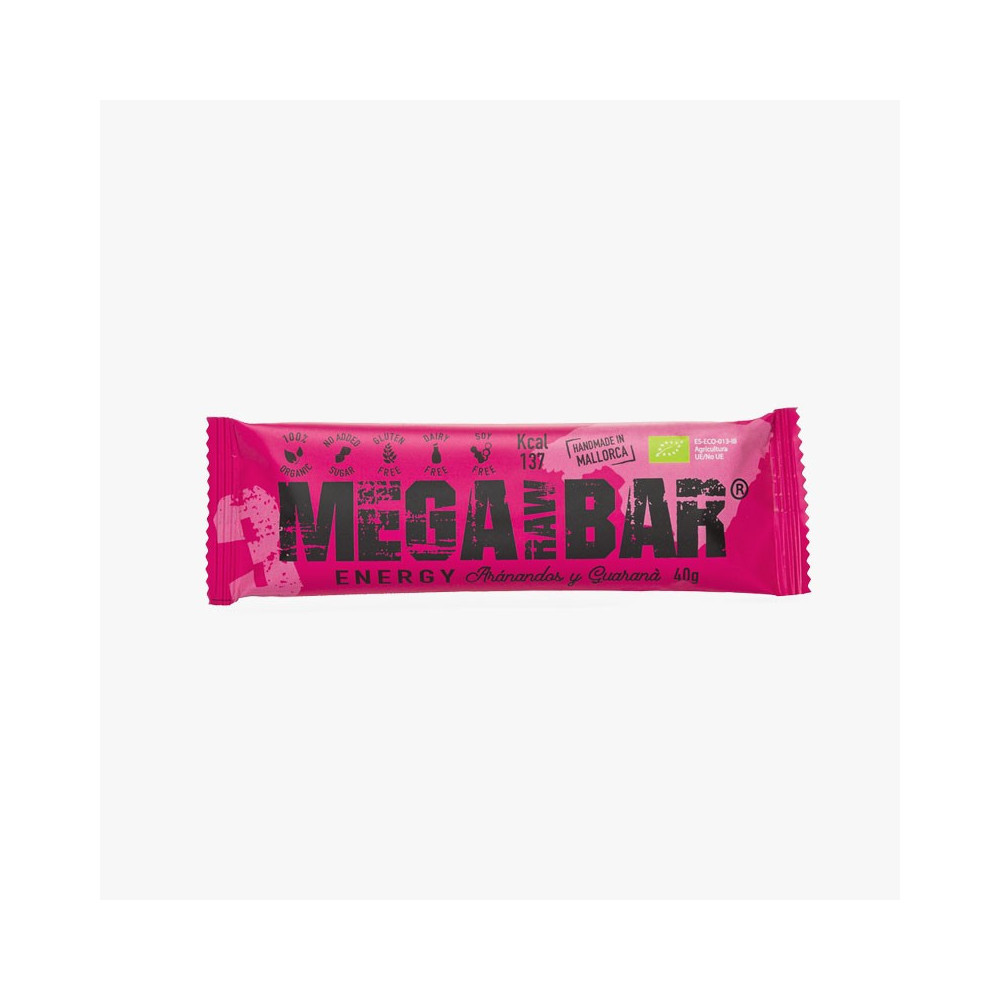 ▷ Barrita energÉtica megaraw bar arÁndanos/guaranÁ por SOLO 2,75 €