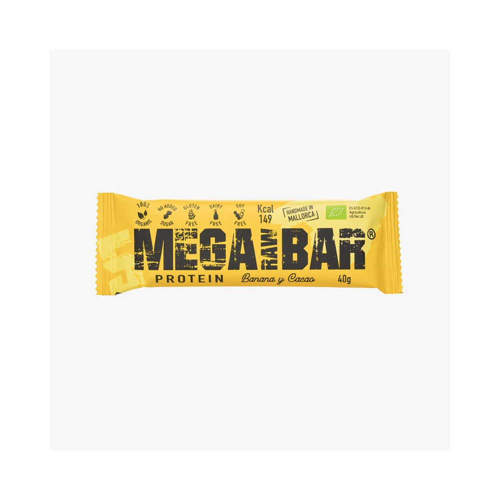 ▷ Barrita energÉtica megaraw bar banana/cacao por SOLO 2,75 €