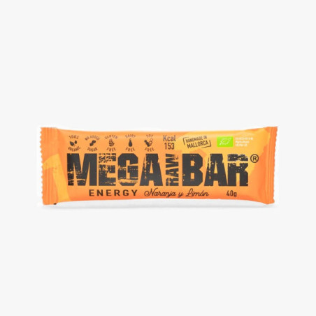 ▷ Barrita energÉtica megaraw bar naranja/limÓn por SOLO 2,75 €