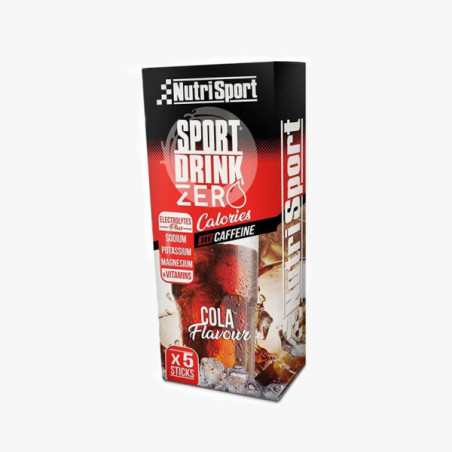 ▷ Sportdrink zero nutrisport cola con cafeÍna por SOLO 3,90 €