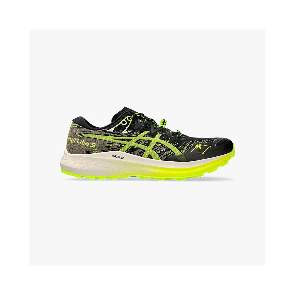 ▷ Asics fuji lite 5 negro/lima por SOLO 140,00 €