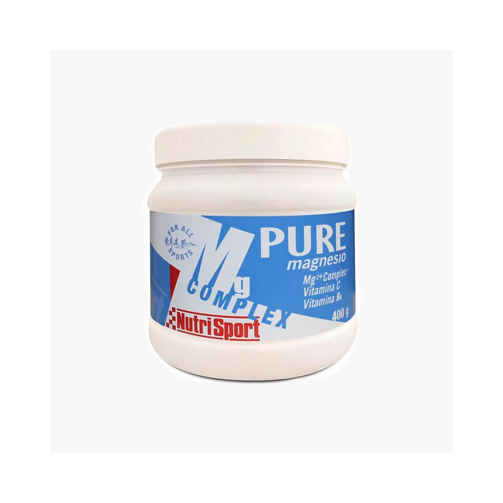 ▷ Pure magnesio nutrisport 400gr por SOLO 20,80 €