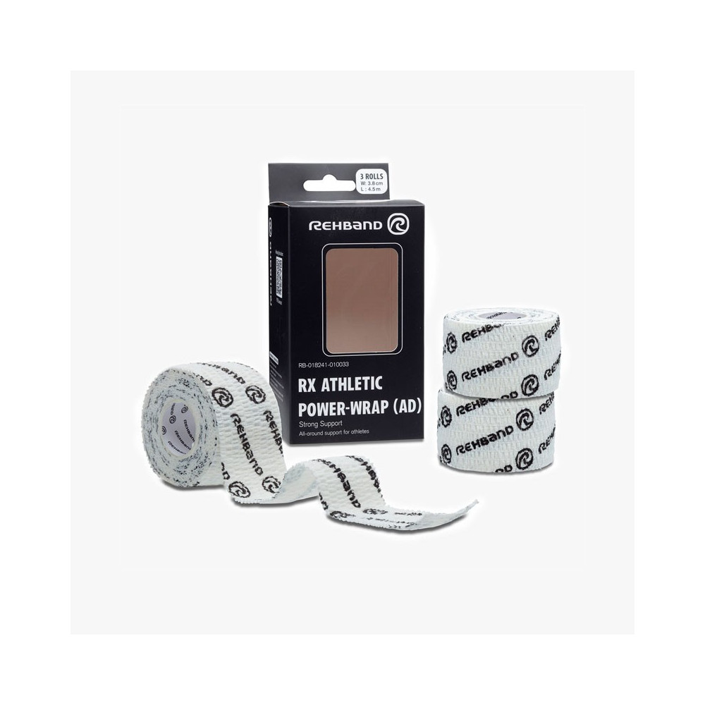 ▷ Rx athletic power-wrap rehband 38mm white por SOLO 16,00 €
