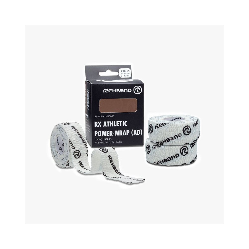 ▷ Rx athletic power-wrap rehband 25mm white por SOLO 14,00 €