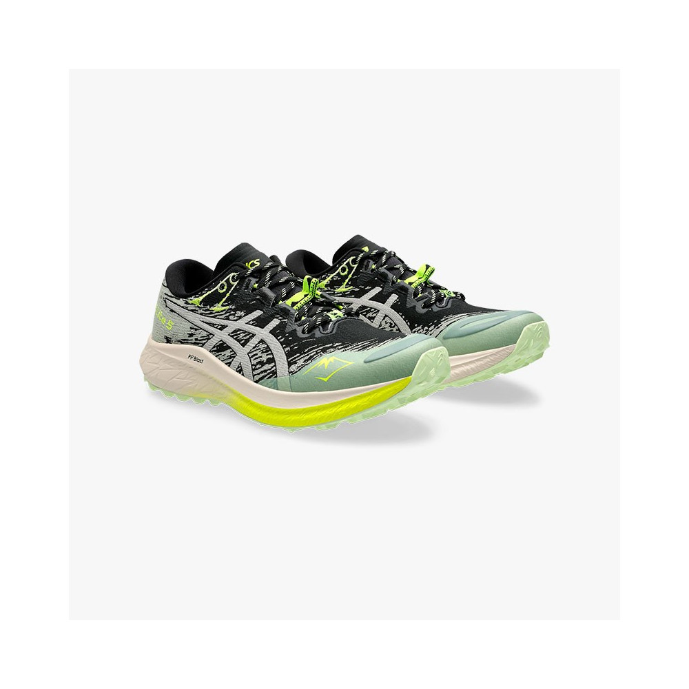 ▷ Asics fuji lite 5 w negro/verde por SOLO 140,00 €