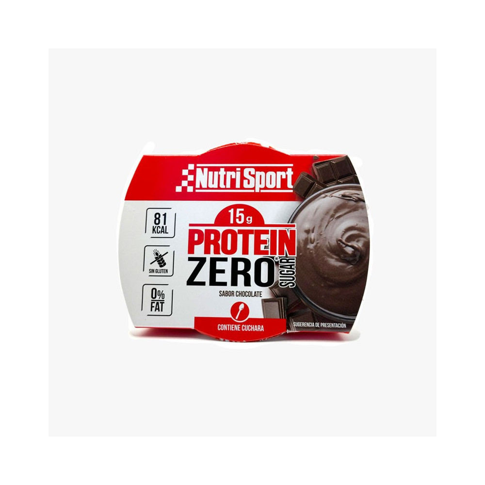 ▷ Pudding protein zero nutrisport chocolate por SOLO 2,00 €