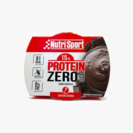 ▷ Pudding protein zero nutrisport chocolate por SOLO 2,00 €