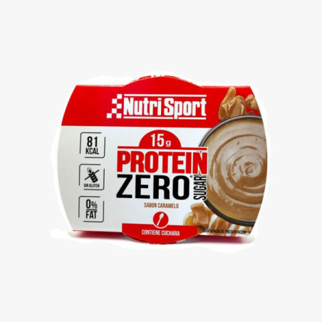 ▷ Pudding protein zero nutrisport caramelo por SOLO 2,00 €