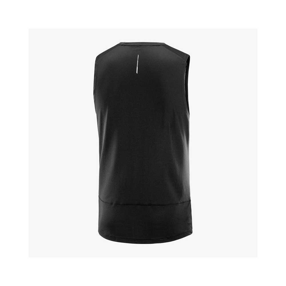 ▷ Camiseta salomon cross run tank negro por SOLO 40,00 €
