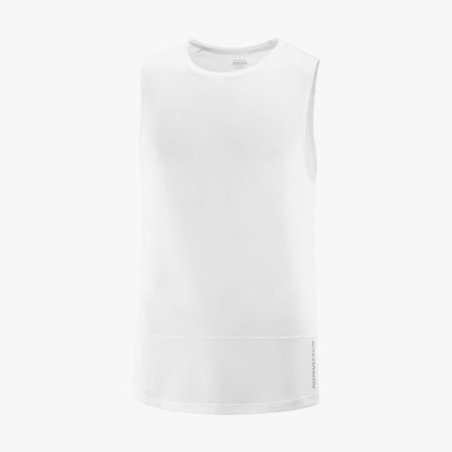 ▷ Camiseta salomon cross run tank blanco por SOLO 28,00 €