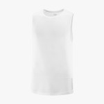 CAMISETA SALOMON CROSS RUN TANK BLANCO