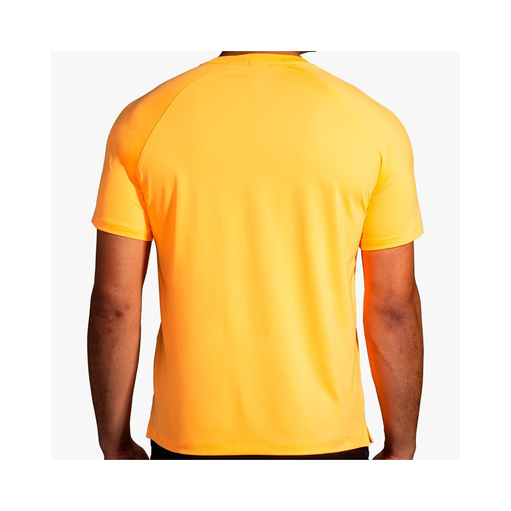 ▷ Camiseta brooks atmosphere short sleeve amarillo por SOLO 45,00 €