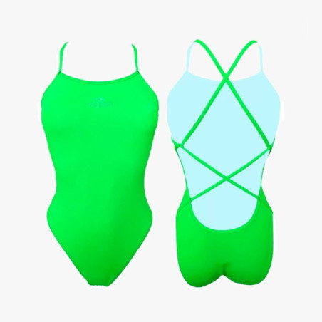 ▷ BaÑador turbo patron sirene liso fluor verde por SOLO 45,00 €