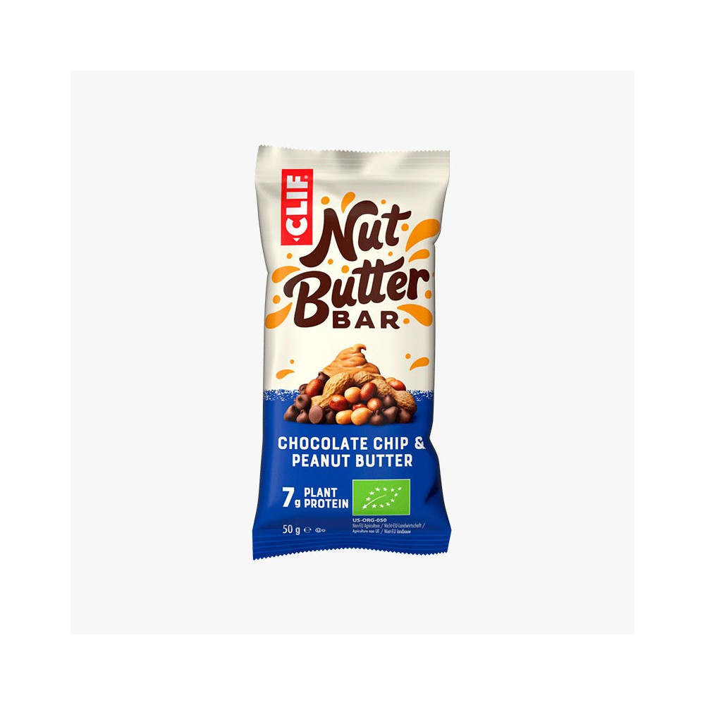 ▷ Barrita energÉtica clif chocolate chip/peanut butter 50g por SOLO 3,10 €