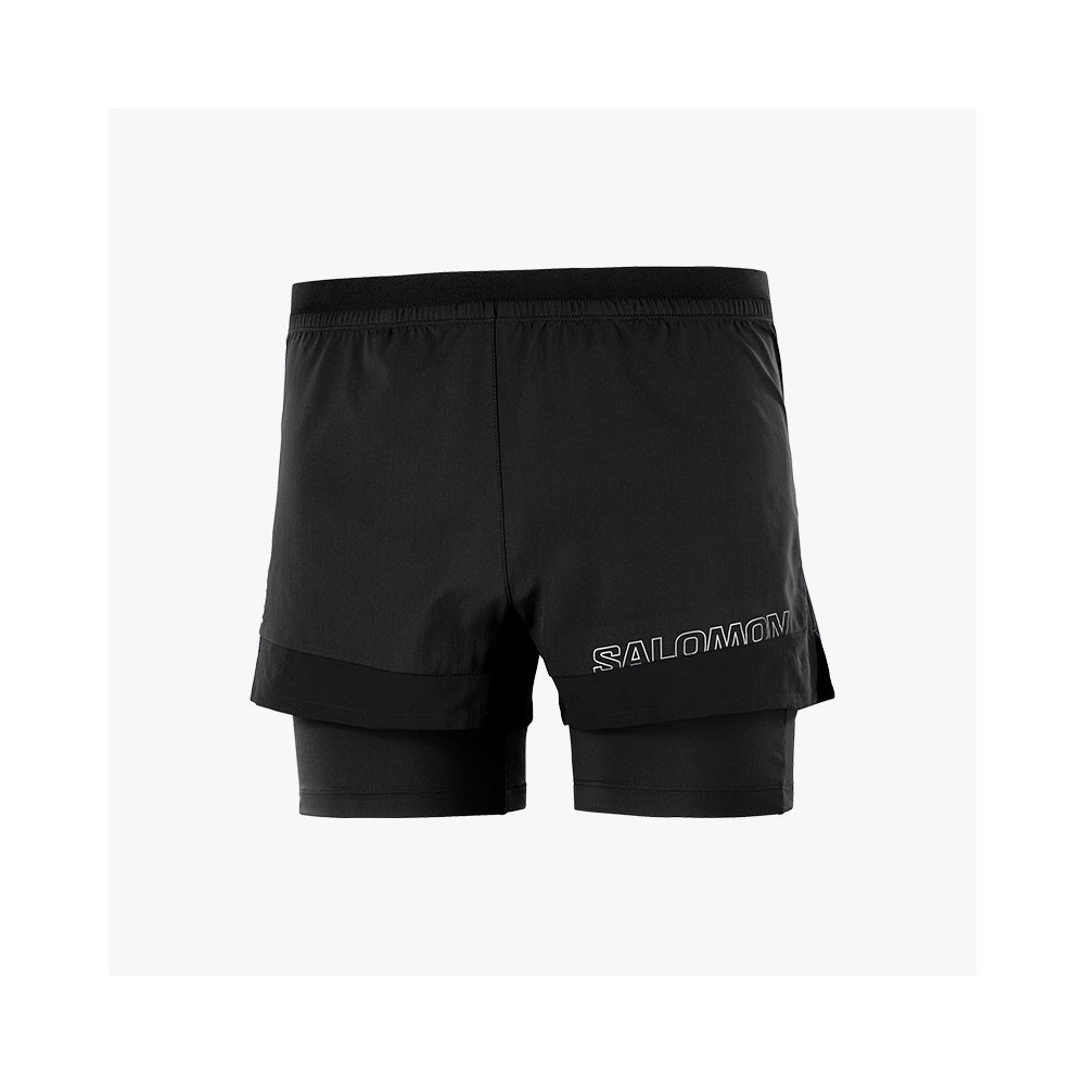 ▷ PantalÓn salomon cross 2in1 shorts negro por SOLO 42,00 €