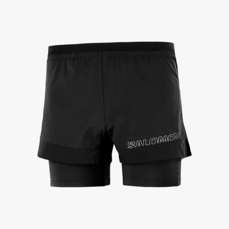 ▷ PantalÓn salomon cross 2in1 shorts negro por SOLO 42,00 €