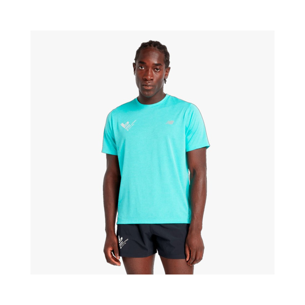 ▷ Camiseta new balance athletics t-shirt maratÓn valencia por SOLO 50,00 €