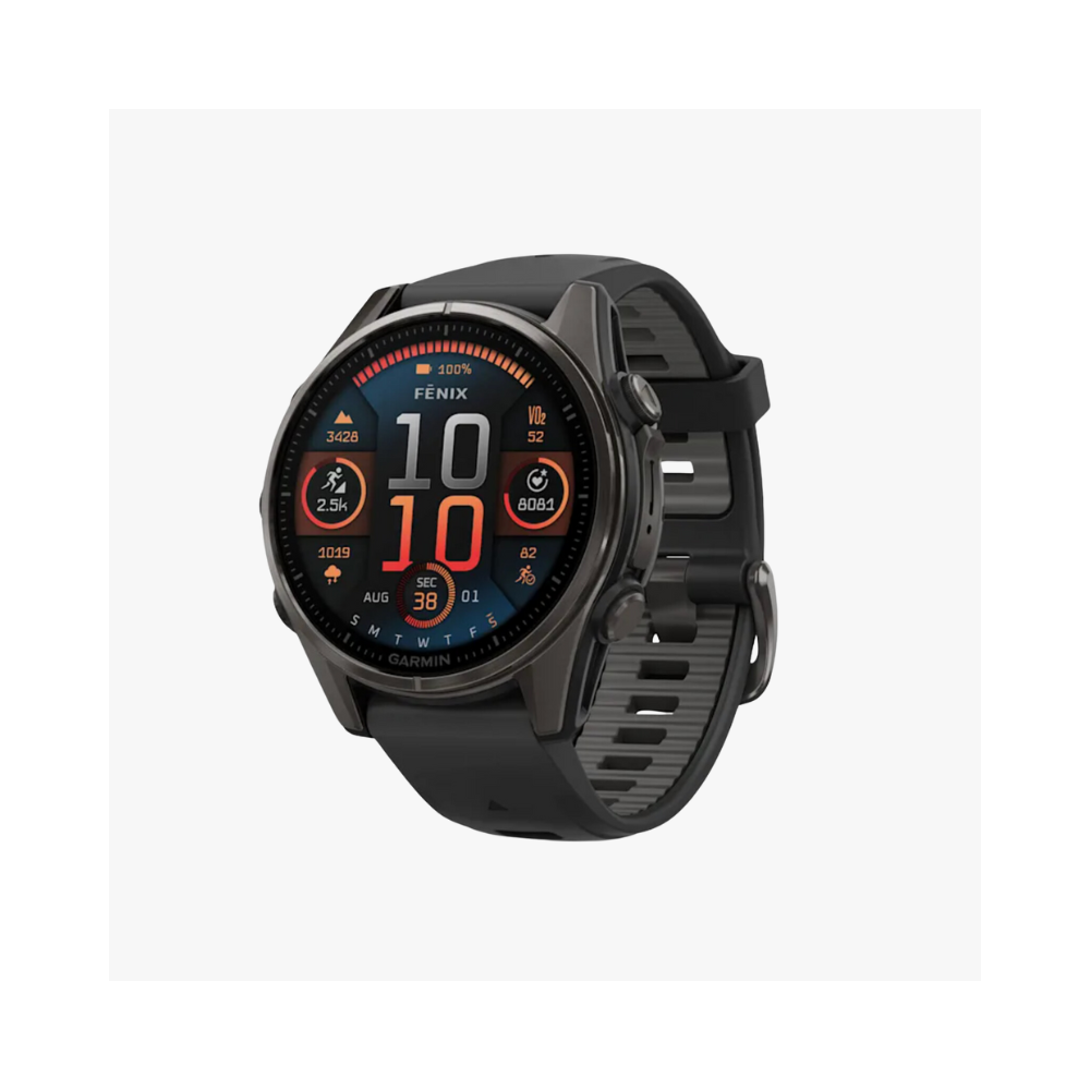 ▷ Garmin fenix 8 amoled zafiro titanio 43mm carbon/grey por SOLO 1.099,99 €