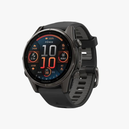 ▷ Garmin fenix 8 amoled zafiro titanio 43mm carbon/grey por SOLO 1.099,99 €