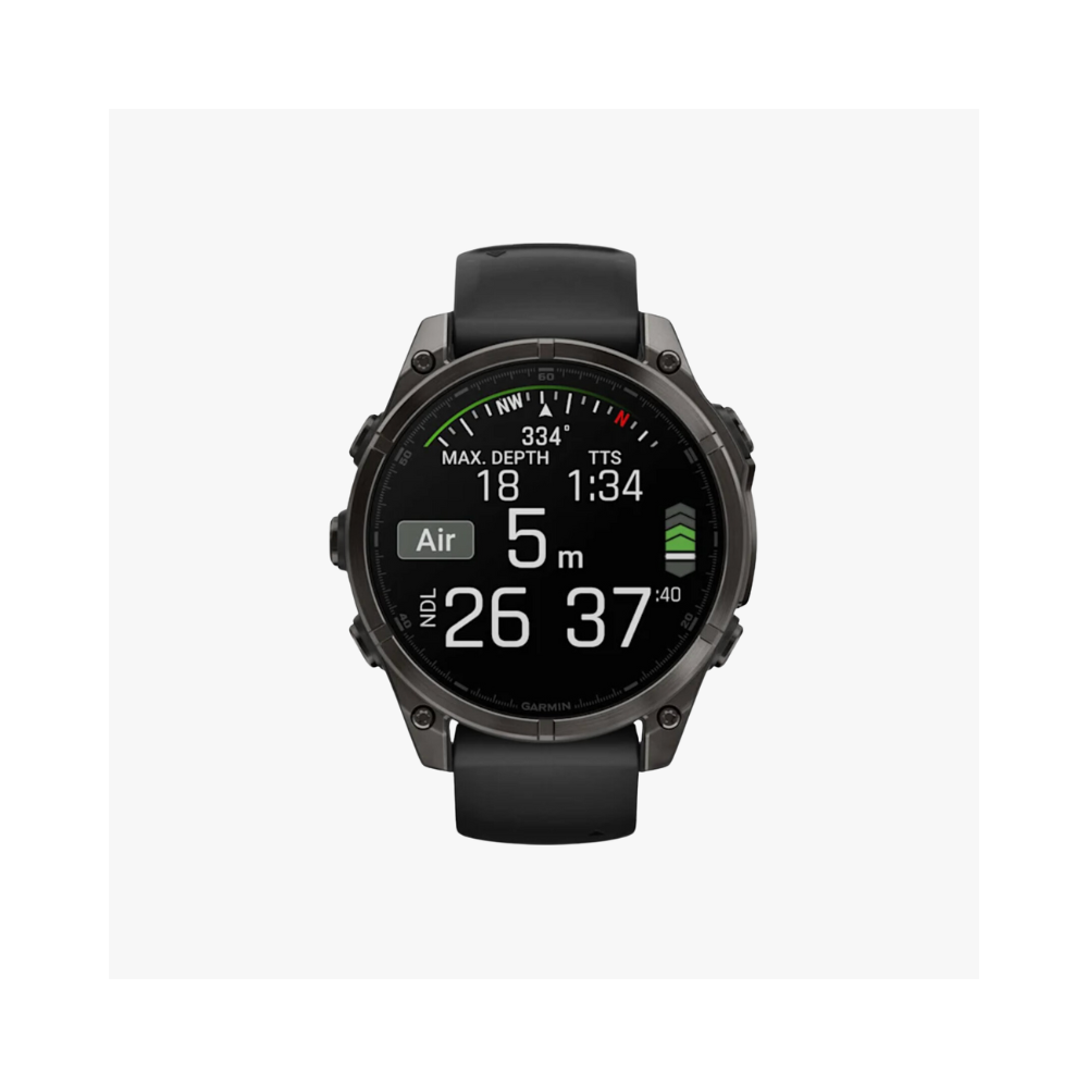 ▷ Garmin fenix 8 amoled zafiro 47mm carbon/grey por SOLO 1.099,99 €