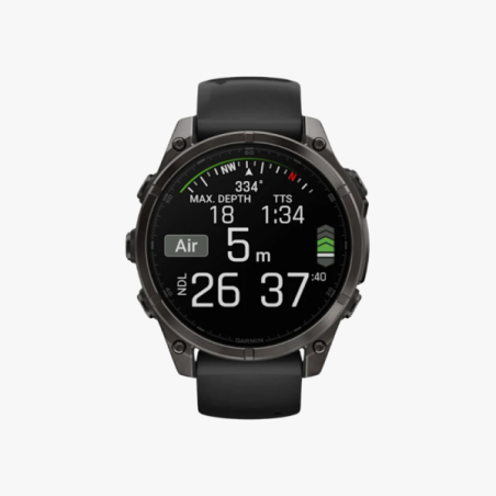 ▷ Garmin fenix 8 amoled zafiro 47mm carbon/grey por SOLO 1.099,99 €