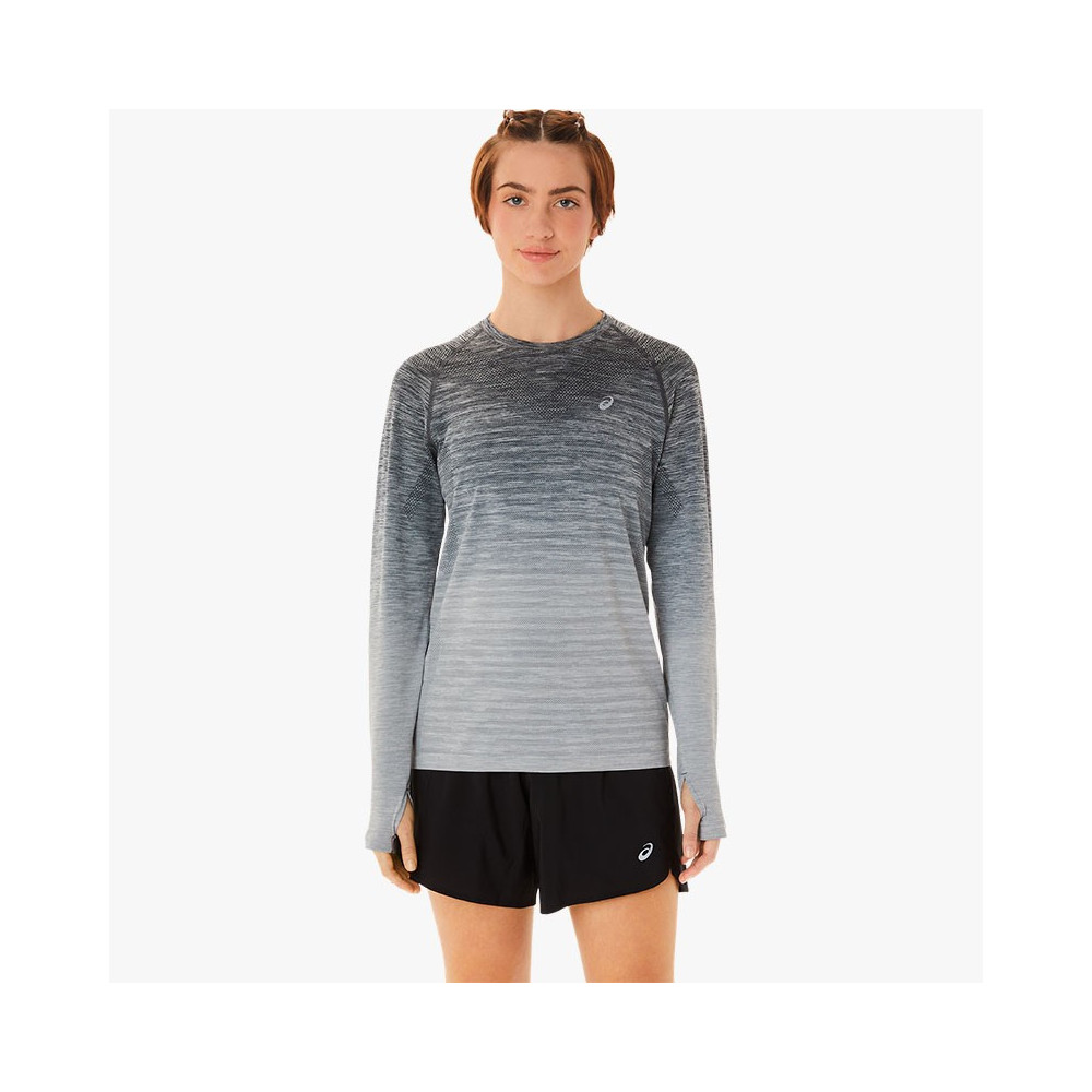 ▷ Camiseta asics seamless ls w gris por SOLO 60,00 €