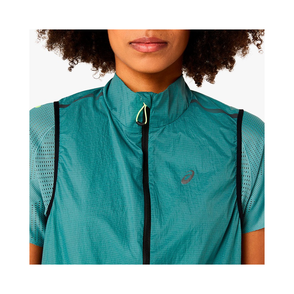 ▷ Chaleco asics metarun packable gilet azul por SOLO 66,50 €