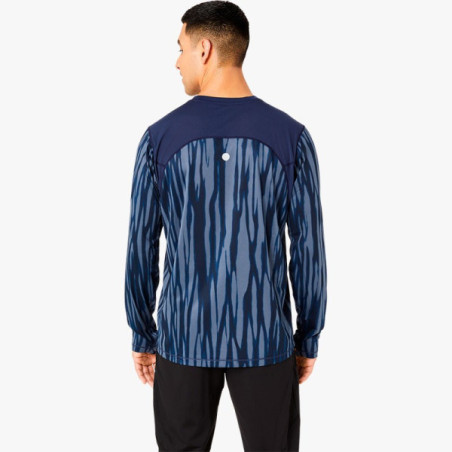 ▷ Camiseta asics road all over print ss azul por SOLO 50,00 €