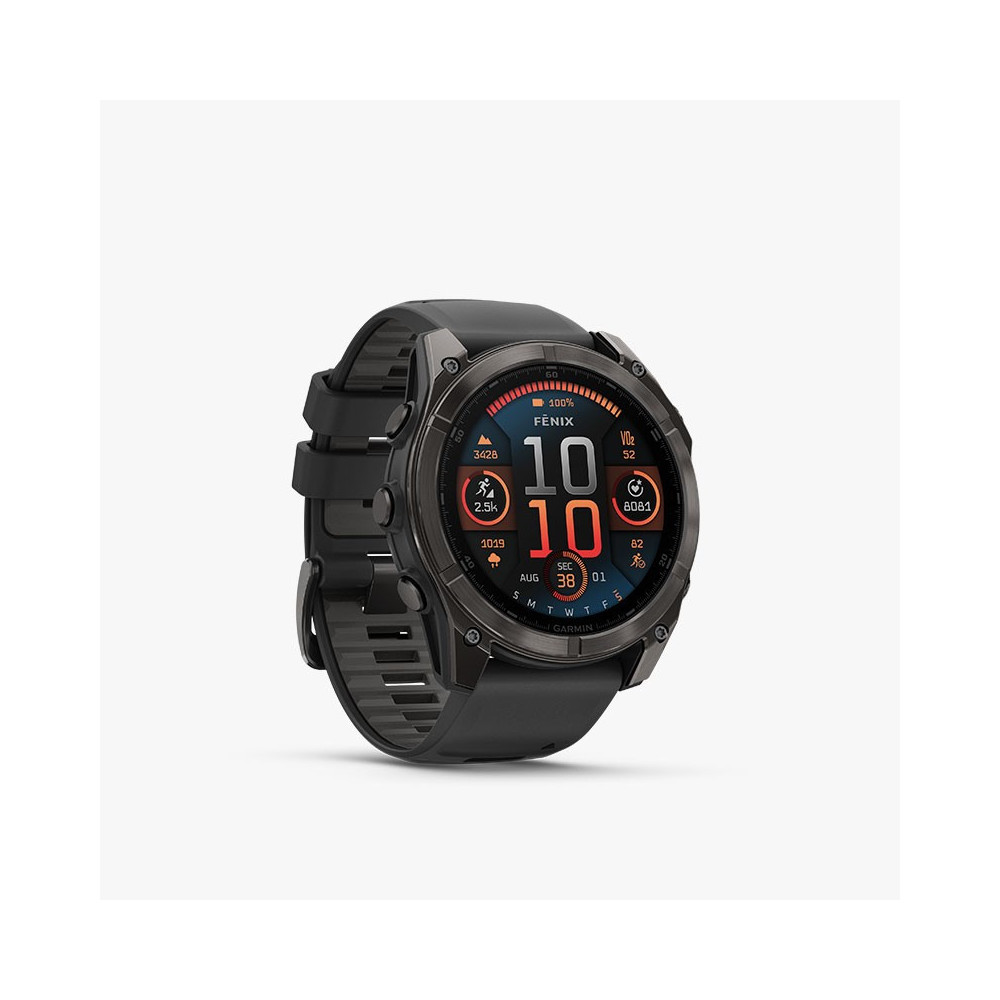 ▷ Garmin fenix 8 amoled zafiro 51mm carbon/grey por SOLO 1.199,99 €