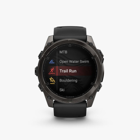▷ Garmin fenix 8 amoled zafiro 51mm carbon/grey por SOLO 1.199,99 €