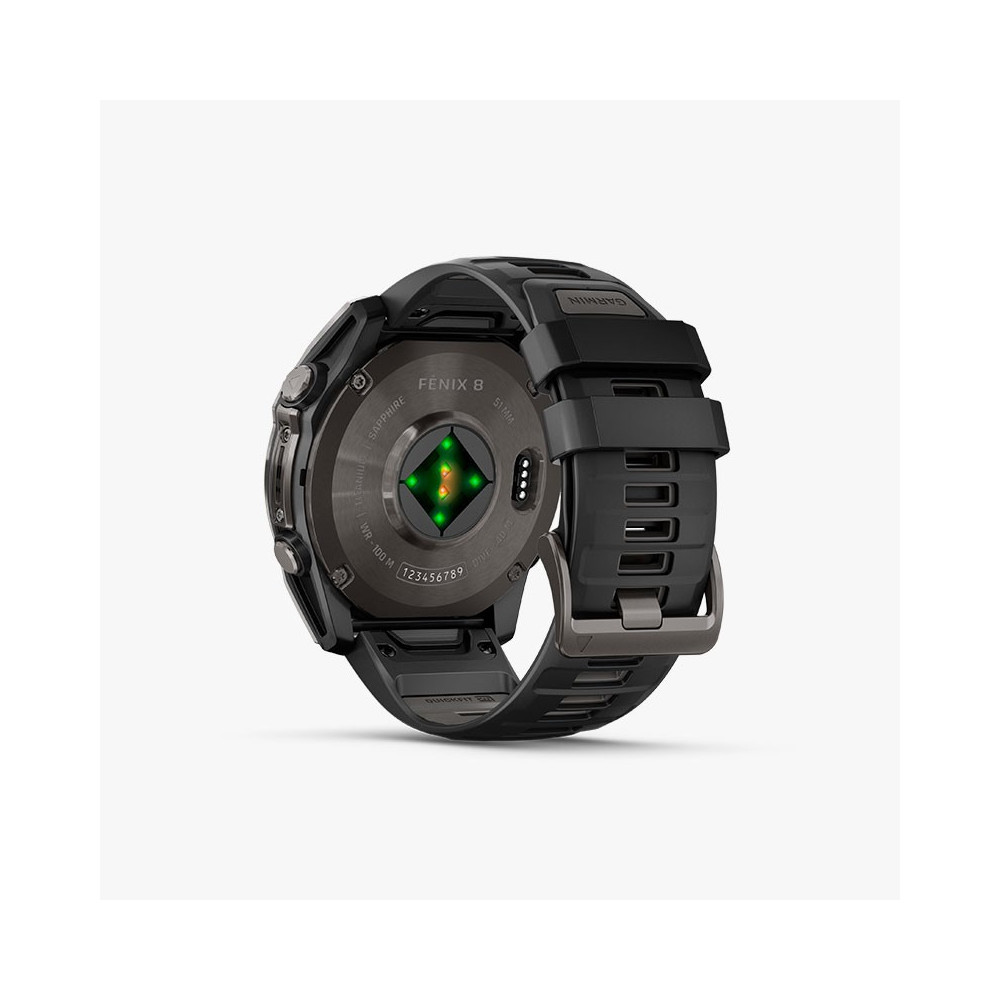 ▷ Garmin fenix 8 amoled zafiro 51mm carbon/grey por SOLO 1.199,99 €