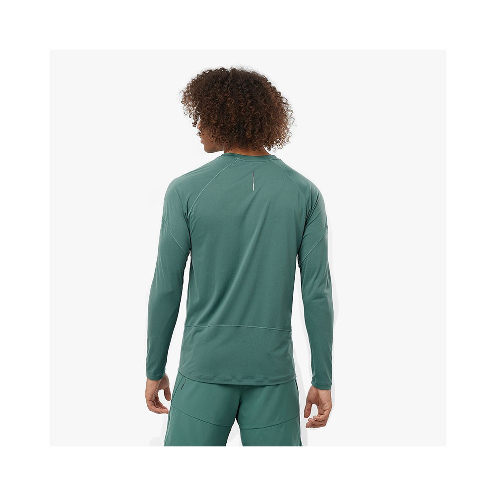 ▷ Camiseta salomon cross run ls north atlantic por SOLO 38,50 €