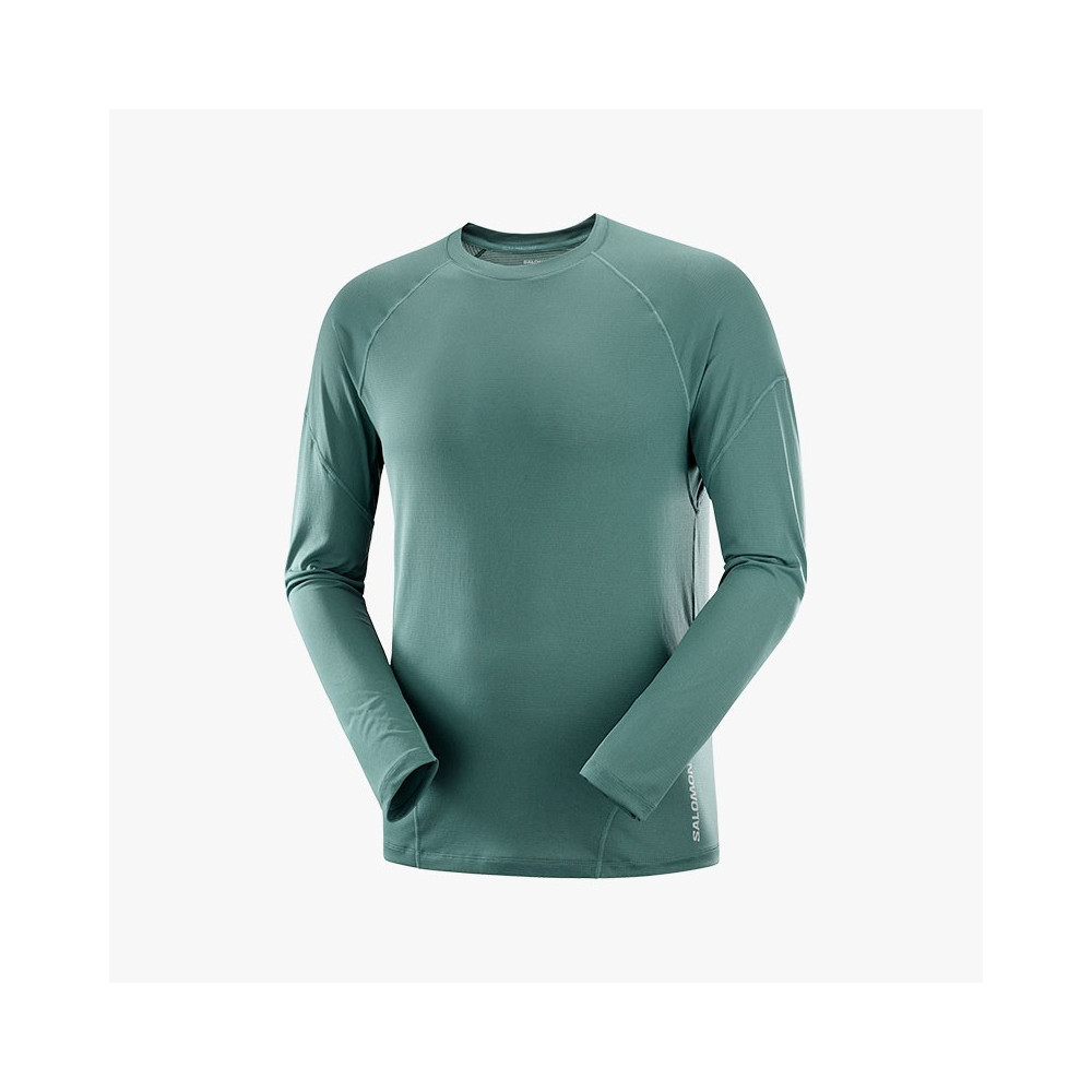 ▷ Camiseta salomon cross run ls north atlantic por SOLO 38,50 €
