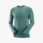 SALOMON CROSS RUN LS NORTH ATLANTIC T-SHIRT