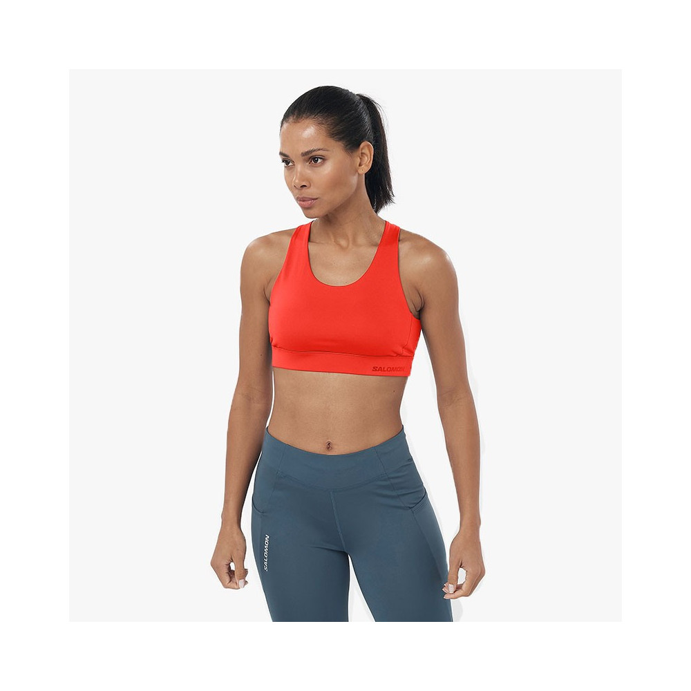 ▷ Bra salomon cross run w rojo por SOLO 50,00 €