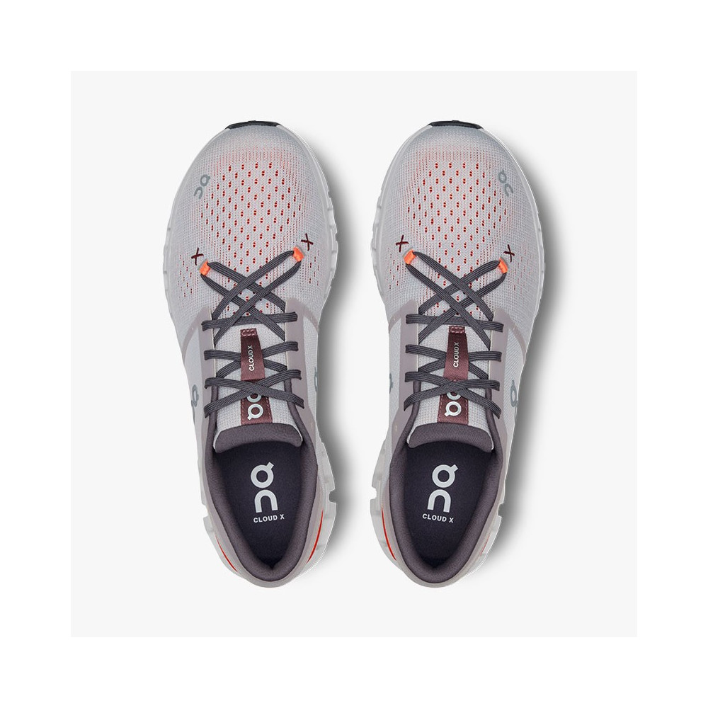 ▷ On cloud x 4 silver/flame por SOLO 160,00 €