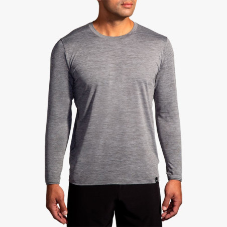 ▷ Camiseta brooks luxe long sleeve gris por SOLO 55,00 €