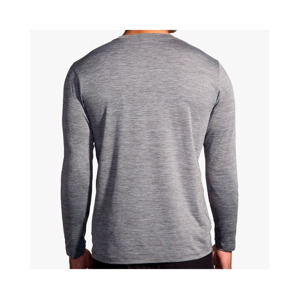 ▷ Brooks luxe long sleeve t-shirt grey for ONLY 55,00 € 55,00