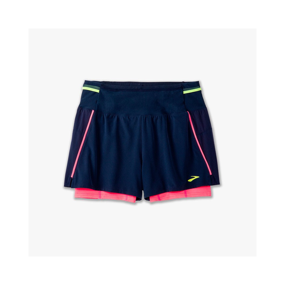 ▷ PantalÓn brooks high point 3" 2in1 w navy/pink por SOLO 70,00 €