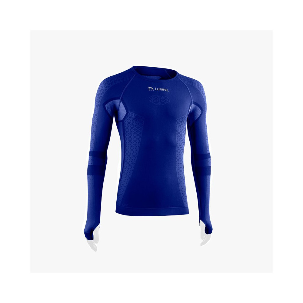 ▷ Camiseta lurbel cristallo long sleeves azul por SOLO 57,50 €