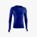 LURBEL CRISTALLO LONG SLEEVES T-SHIRT BLUE