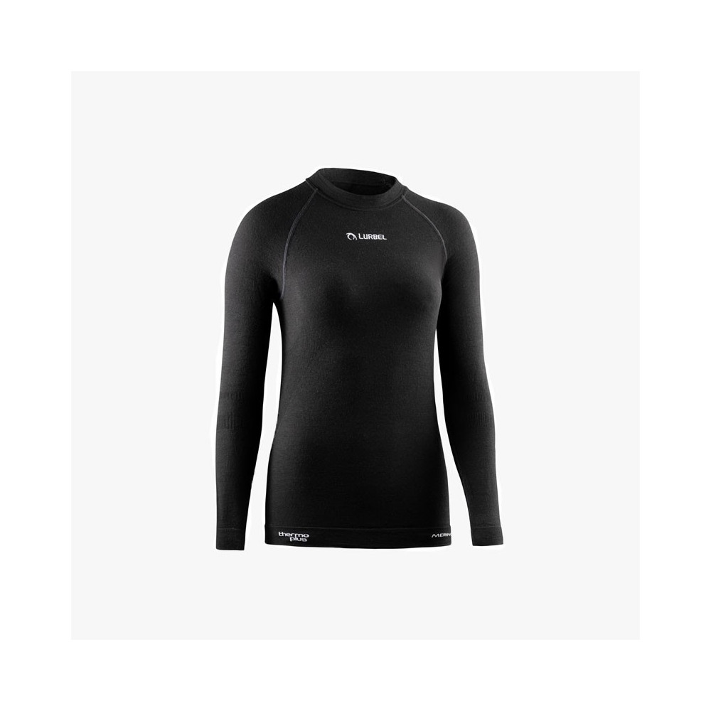 ▷ Camiseta tÉrmica lurbel merino long w negro por SOLO 79,90 €