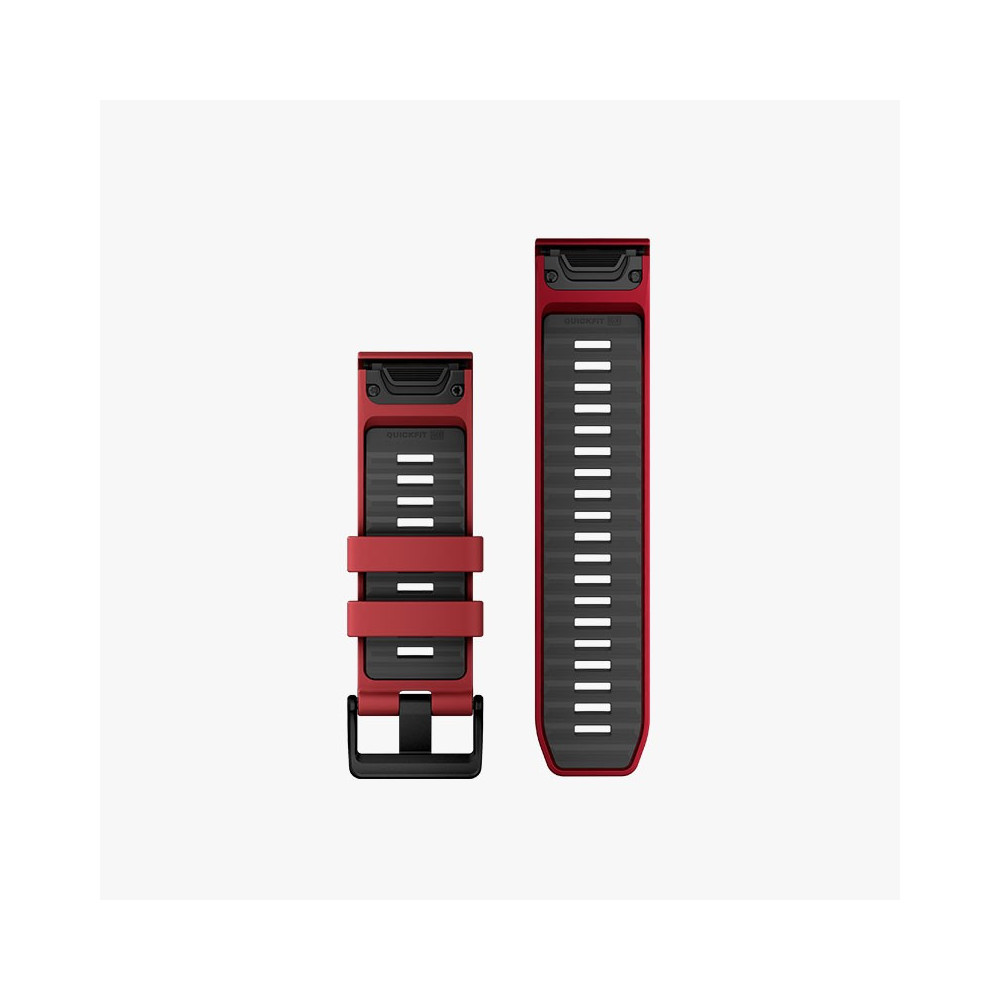 ▷ Garmin quickfit 26mm red/graphite strap for ONLY 49,99 €
